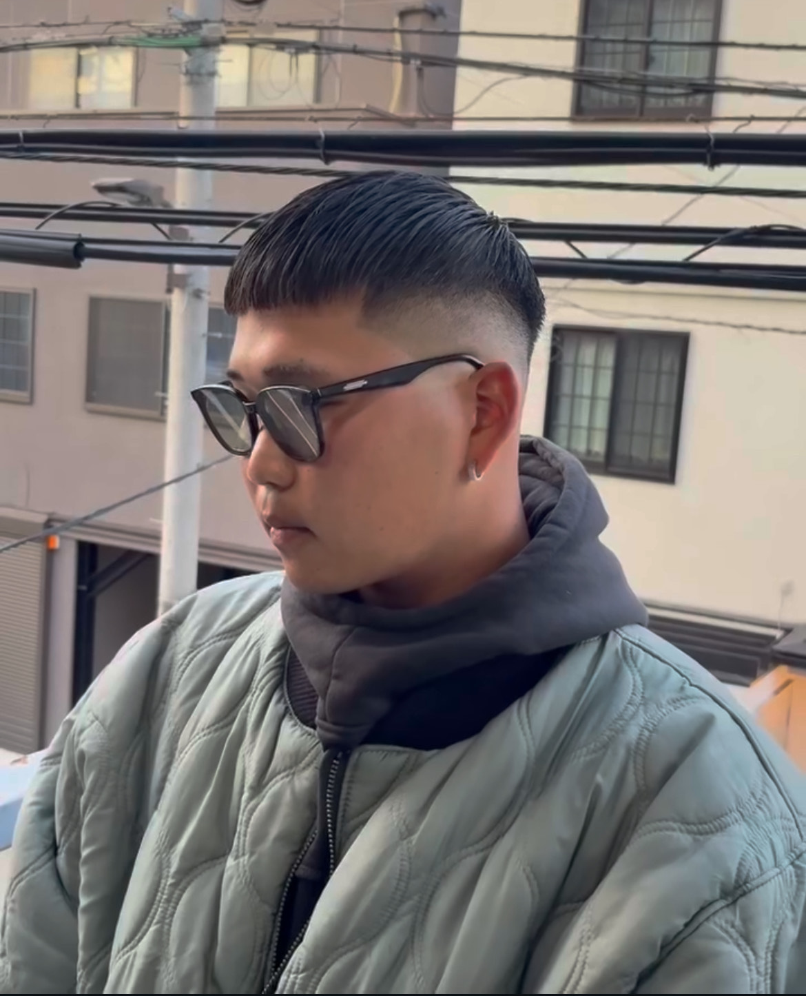 ヘアスタイルの一例です